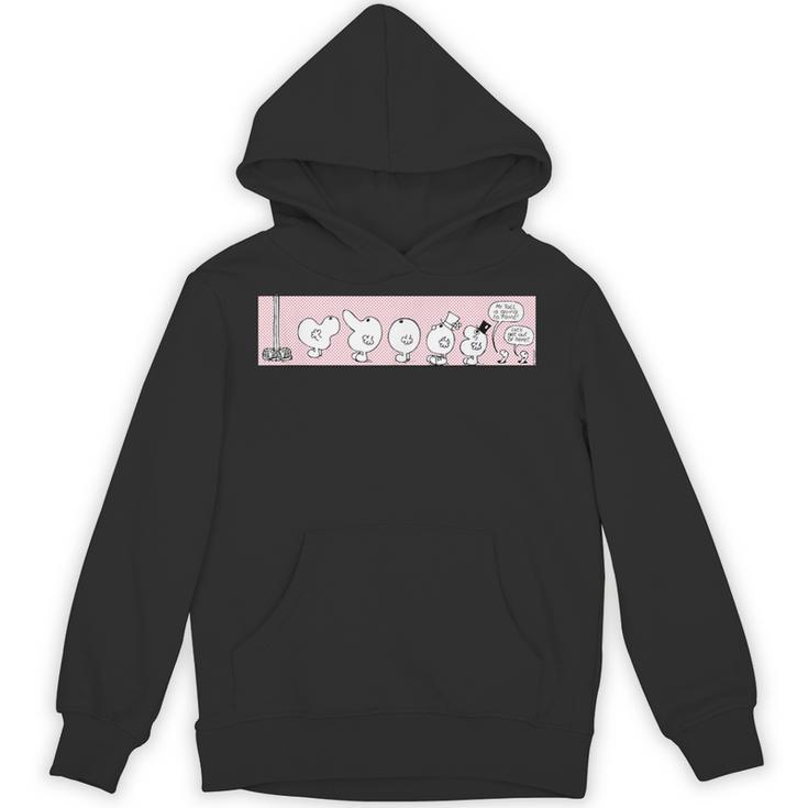 Mr Men Comic Book Strip Retro Red Dots Unisex Hoodie