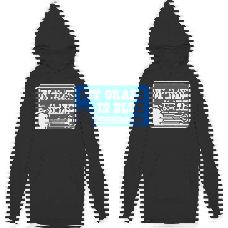 My Grass Is Blueintage Bluegrass パーカー