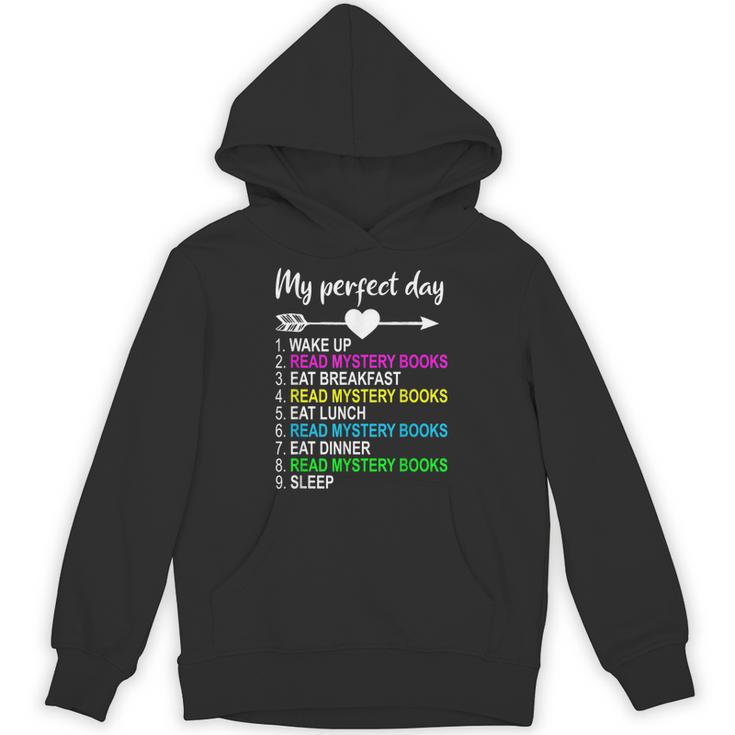 Mystery Books Shirt Perfect Day Reading Mystery Lover Unisex Hoodie