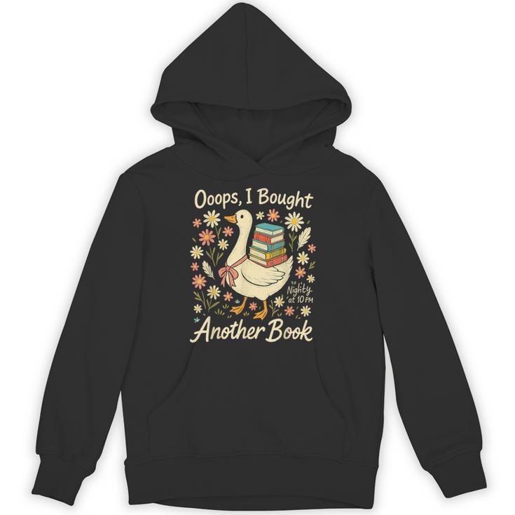 Ooops I Bought Another Book Goose Reader Unisex Hoodie
