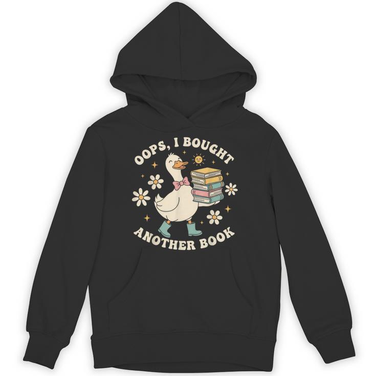 Oops I Bought Another Book Shirt Goose Reader Unisex Hoodie