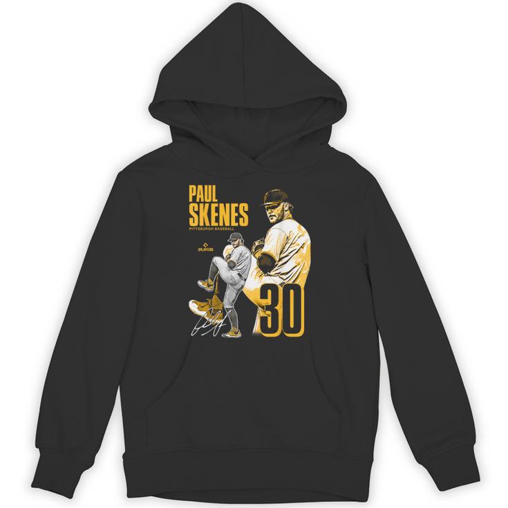 Paul Skenes Pittsburgh MLB Baseball Players MLBPSK304N Unisex Hoodie