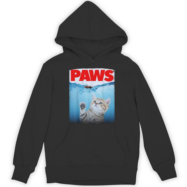 Paws Parody Cat Chasing A Cutecared Mouse Cat Lover パーカー