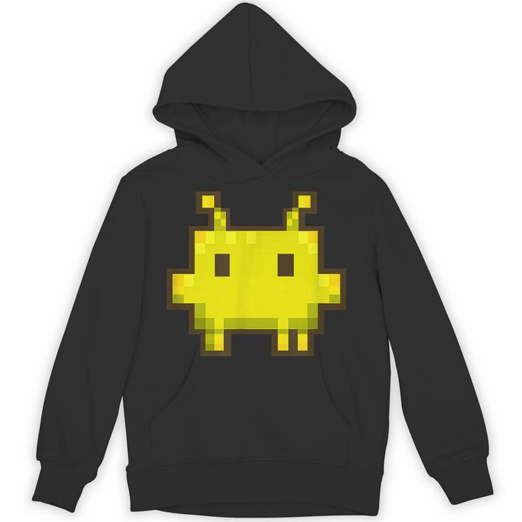 Pixel Gamer Clawd Claude Code Gaming レトロ コーディング ユーモア パーカー