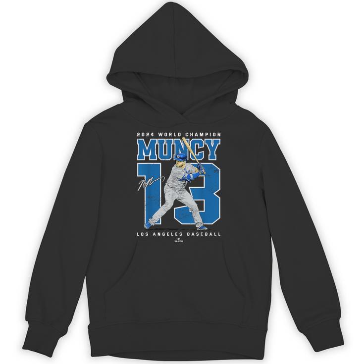 Player Number 2024 World Champion Max Muncy Los Angeles パーカー