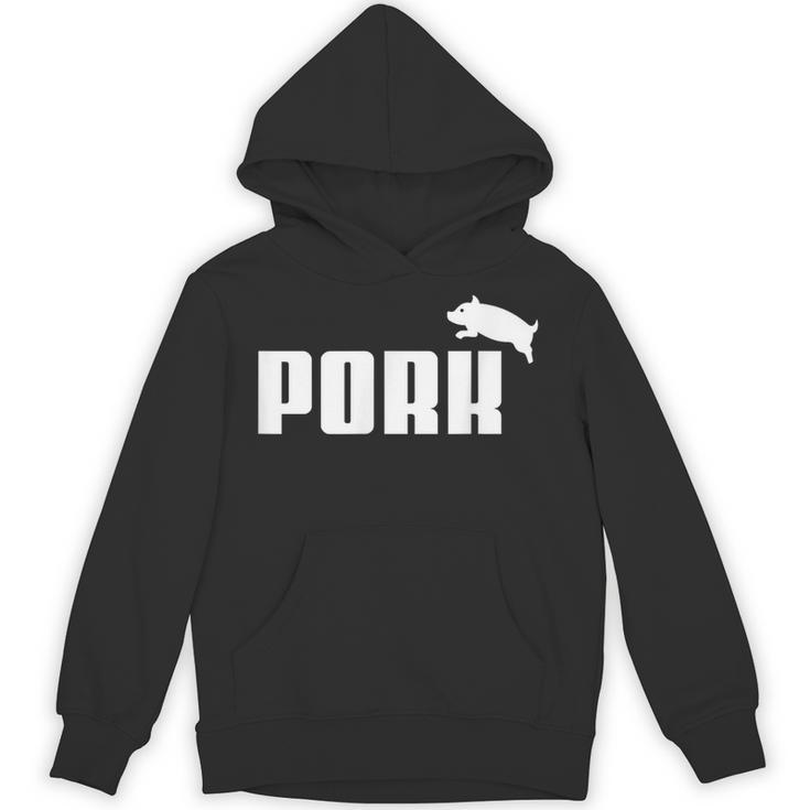 Pork – 面白いtシャツ Bbqスモーカーベーコン愛好家用 パーカー