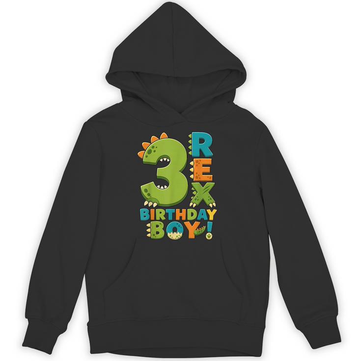 Rawr I'm 3 Three Rex Dinosaur 3Rd Birthday Boy Party パーカー