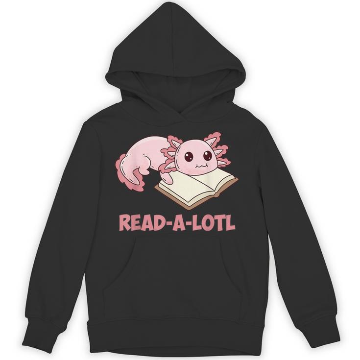 Read-A-Lotl Axolotl Books Reader Unisex Hoodie