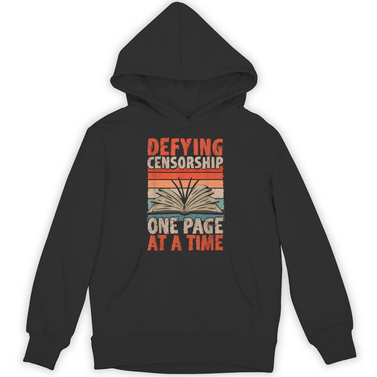 Read Banned Books Defying Censorship Banned Books Unisex Hoodie
