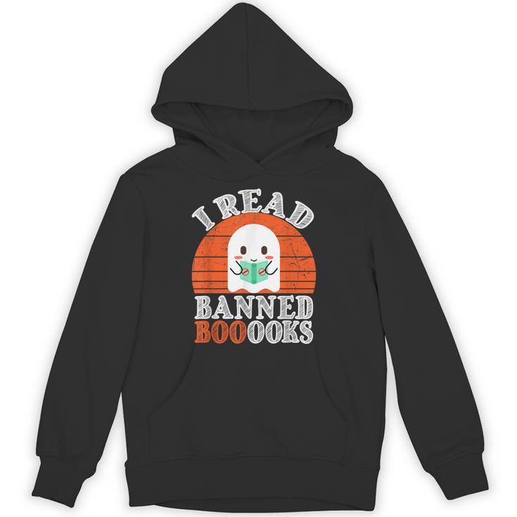 I Read Banned Booooks Banned Books Reader Unisex Hoodie