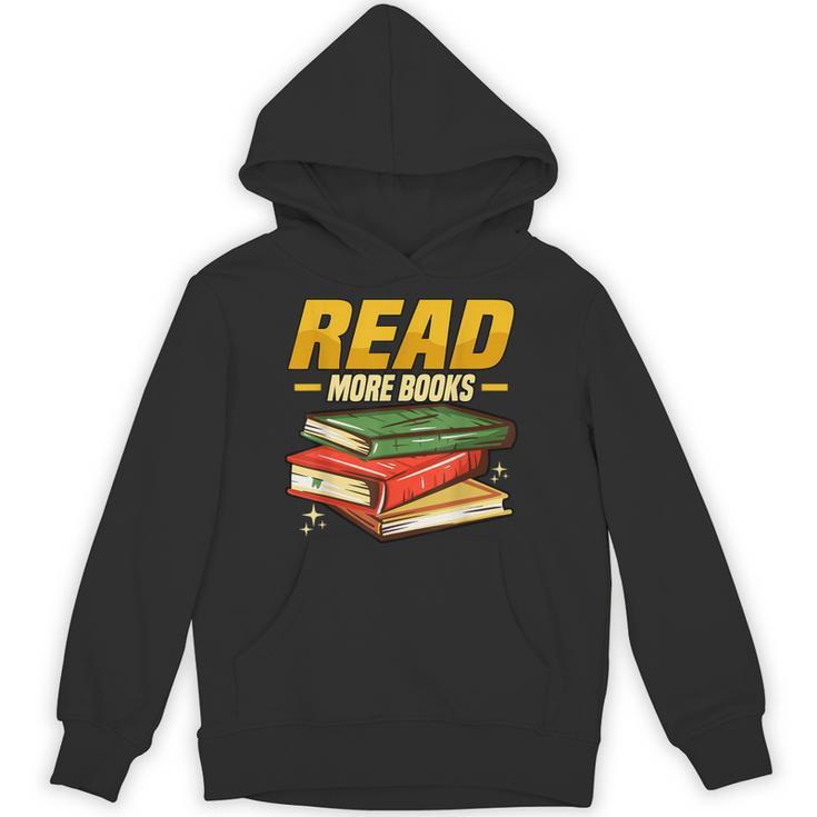 Read More Books Book Worm Library Nerds Librarian Unisex Hoodie