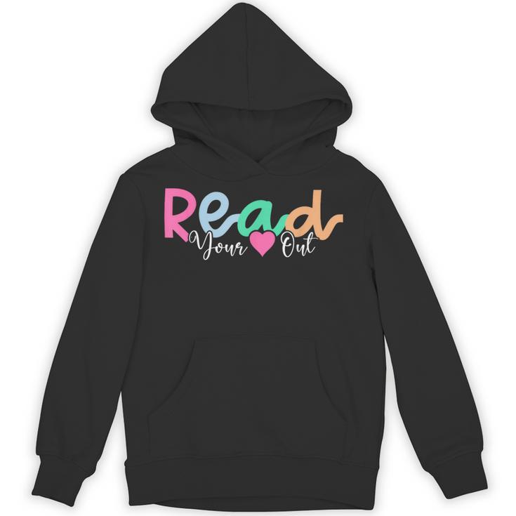Read Your Heart Out Reading Librarian Book Across America Unisex Hoodie