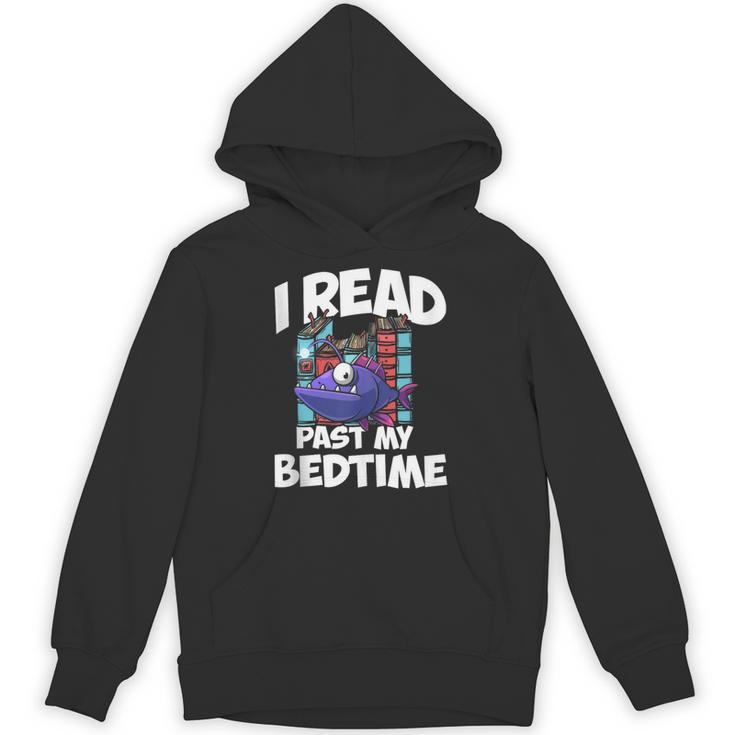 I Read Past My Bedtime Book Bookworm Unisex Hoodie
