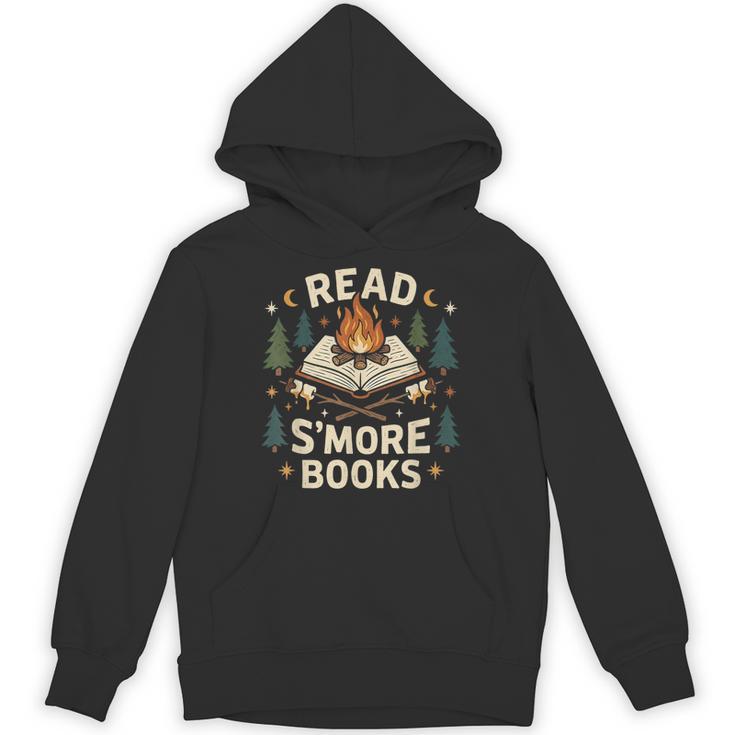 Read S'More Books Cute Campfire Reading Book Lovers Unisex Hoodie