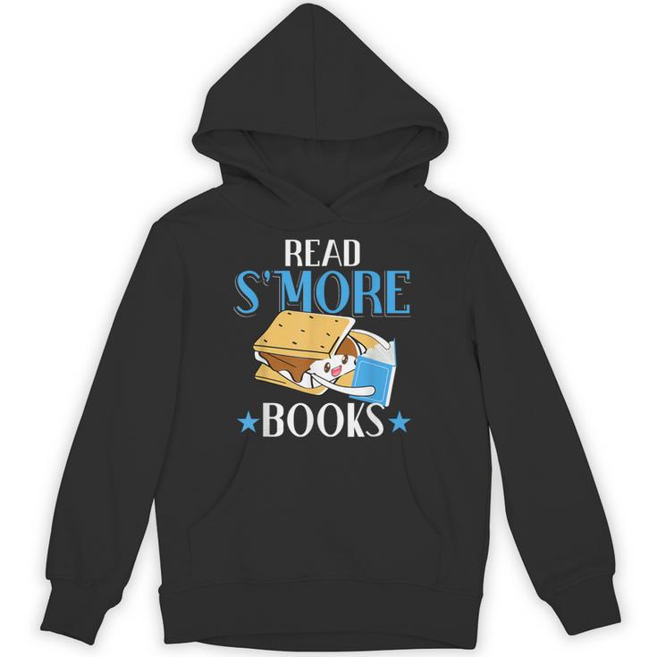 Read Smore Books Men Campfire Camping Camper Unisex Hoodie
