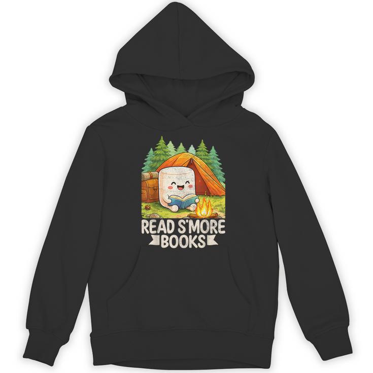 Read S'More Books Pun Camping Nature Lover Unisex Hoodie
