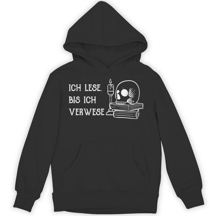 I Read Until I Verse Booknerd Book Reading Rat Bookworm Unisex Hoodie