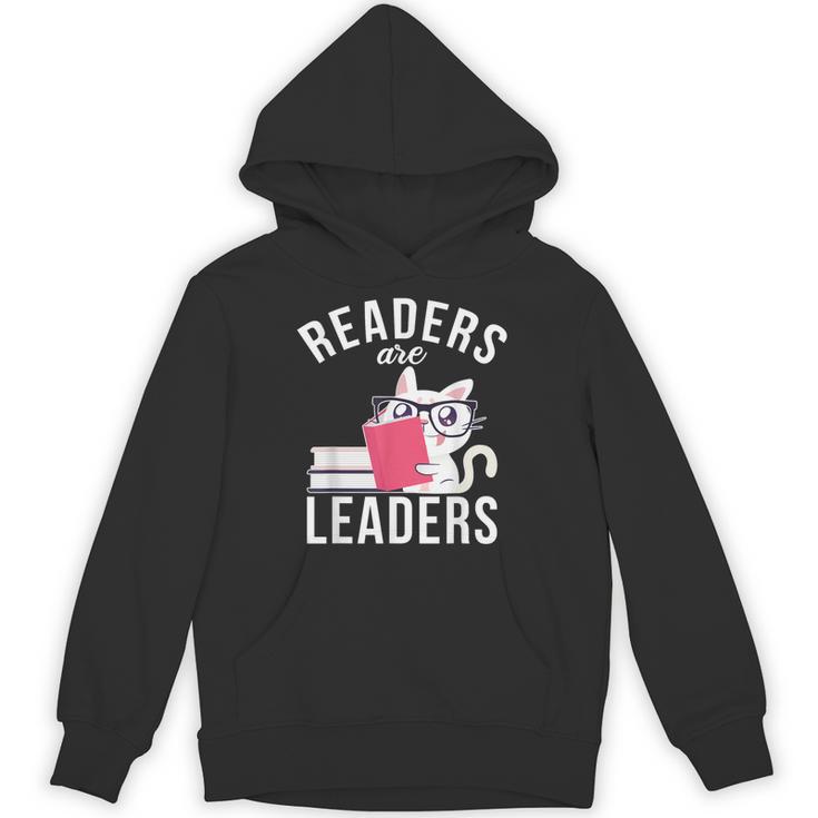 Readers Are Leaders Book Reading Unisex Hoodie