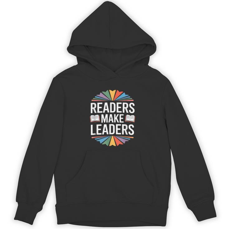 Readers Make Leaders Saying Book Lovers Unisex Hoodie