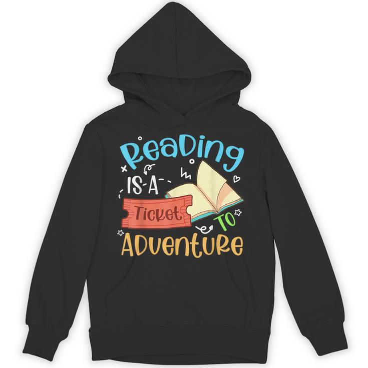 Reading Adventure Librarian Bookworm Book Lover Unisex Hoodie