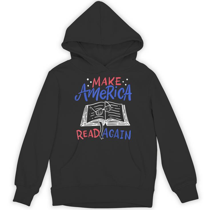 Reading Make America Read Again Book Lover Unisex Hoodie