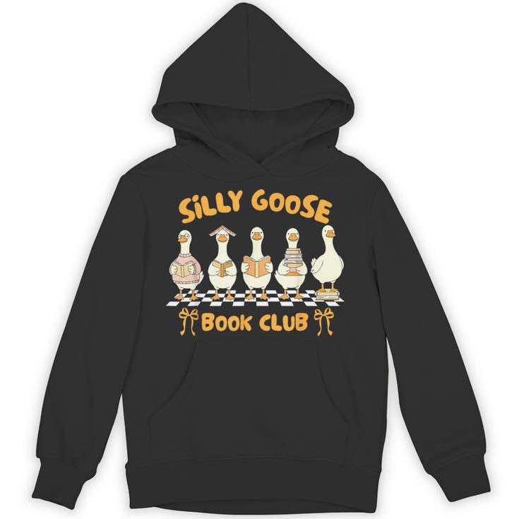 Reading Book Lover Bookish Reader Silly Goose Book Club Unisex Hoodie