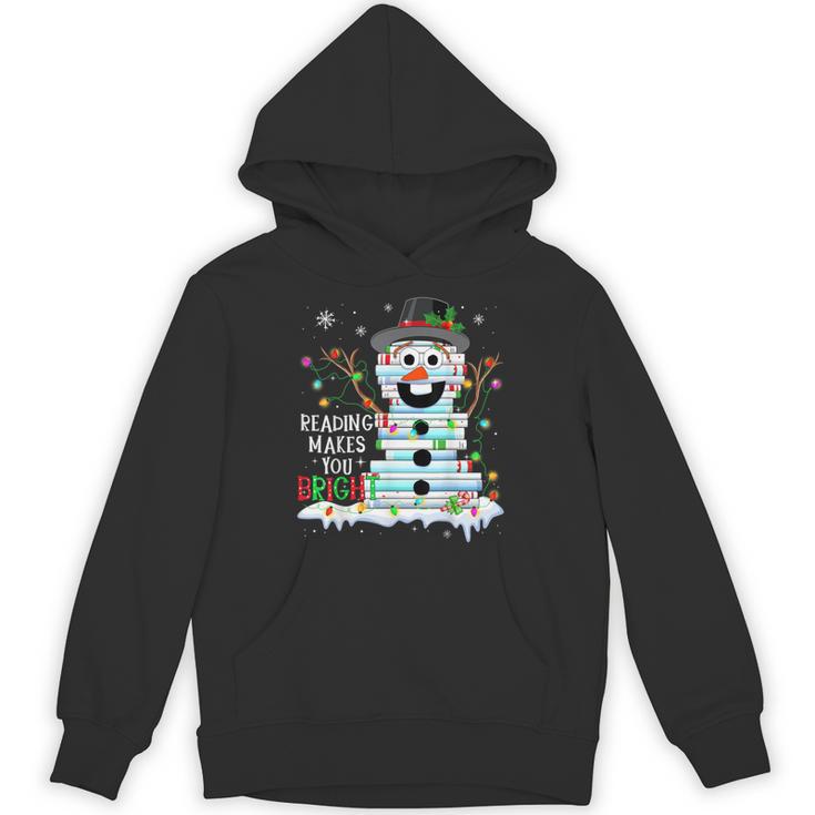 Reading Make You Bright Reader Book Lover Bookworm Christmas Unisex Hoodie