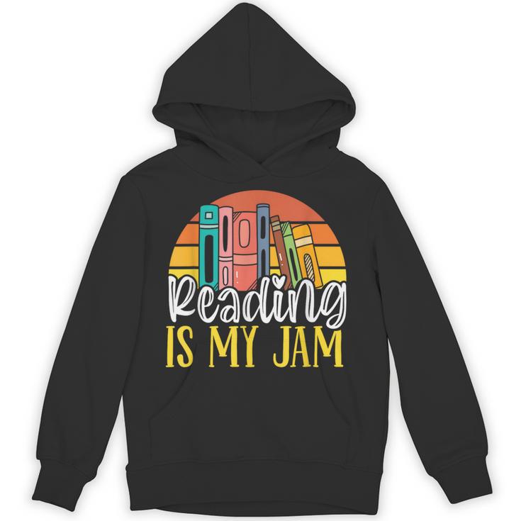 Reading Is My Jam Bookworm Book Reading Unisex Hoodie