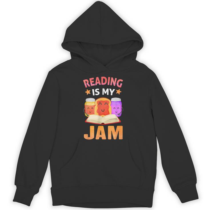 Reading Is My Jam I Love To Read Books Unisex Hoodie