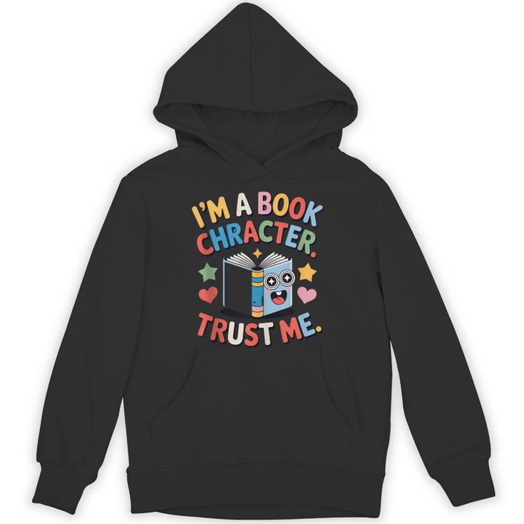 Reading Outfit I’m a Book Character For Teachers And Unisex Hoodie