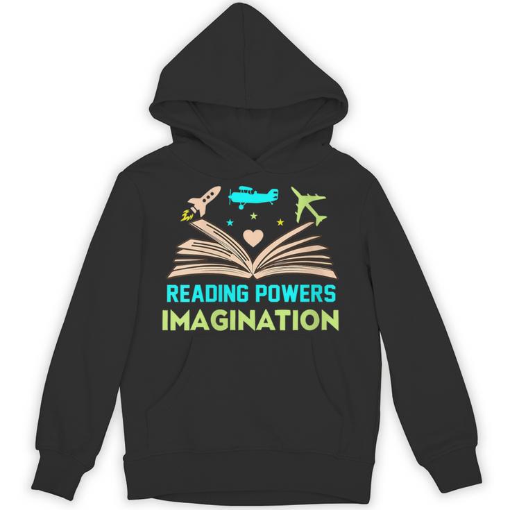 Reading Powers Imagination Book Nerd Reading Unisex Hoodie Reading Powers Imagination Book Nerd Reading Unisex Hoodie