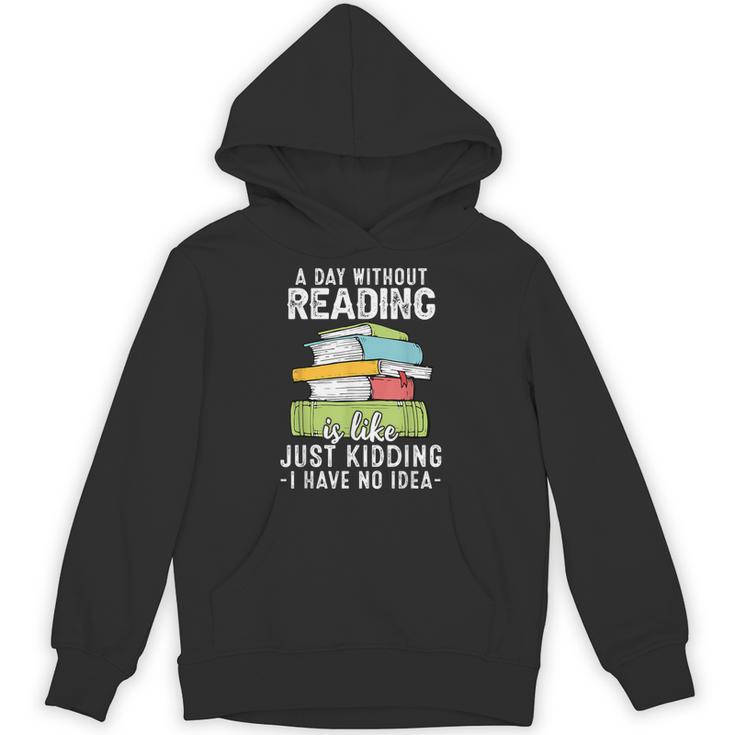 Reading Reader Bookworm Saying Reading Books Lover Unisex Hoodie