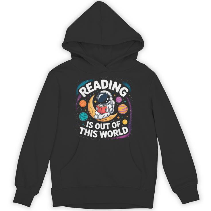Reading Is Out Of This World Space Books Lover Unisex Hoodie