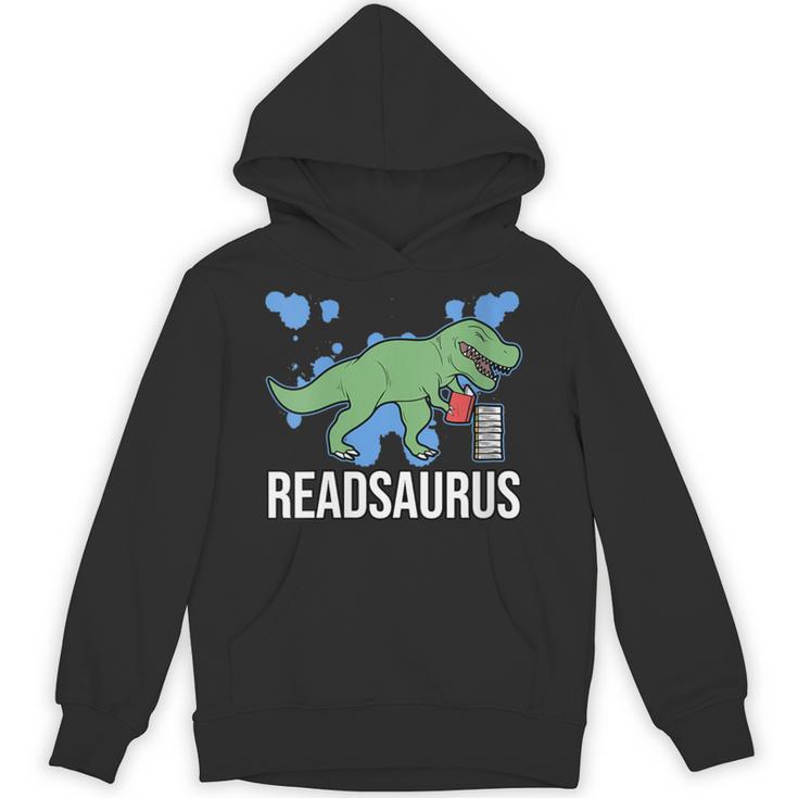 Readsaurus Reader Book Tyrannosaurus T-Rex Dinosaur Jurassic Unisex Hoodie