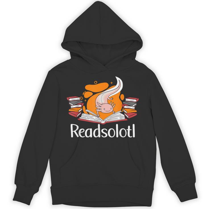 Readsolotl Book Lover & Axolotl Unisex Hoodie