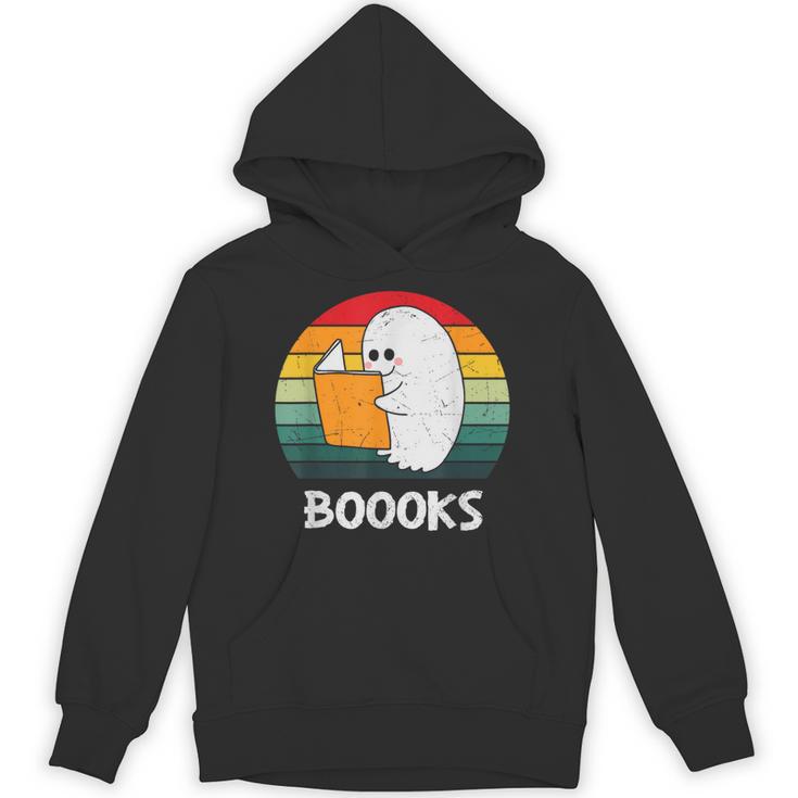 Retro Book Ghost Reading Halloween Teacher Men Women Unisex Hoodie Retro Book Ghost Reading Halloween Teacher Men Women Unisex Hoodie