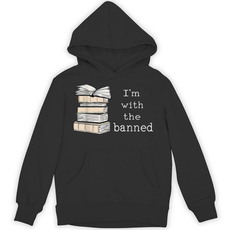 Retro I'm With The Banned Books Unisex Hoodie
