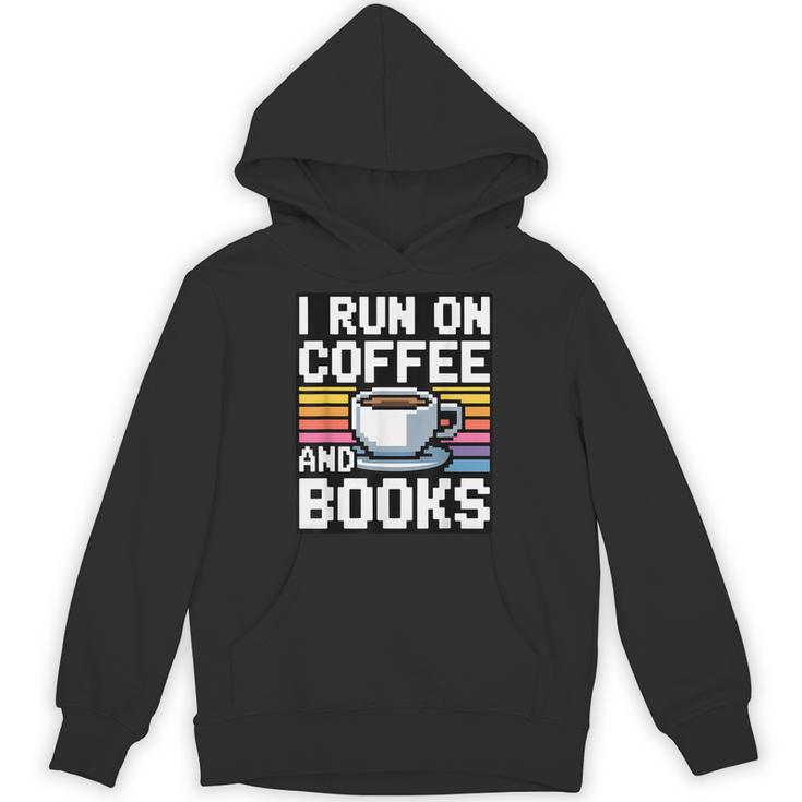 I Run On Coffee And Books Unisex Hoodie