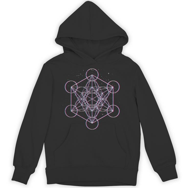 Sacred Geometry メタトロン キューブ Psy Trance Yoga Dmt Lsd Goa パーカー