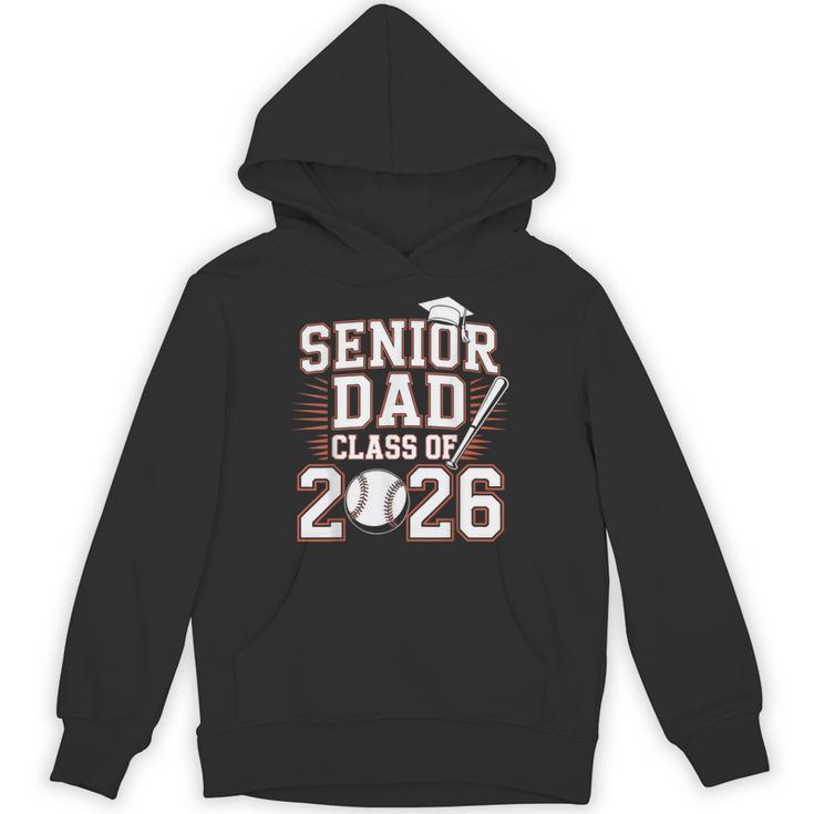 Senior Dad Class Of 2026 Graduate Baseball 2026 Graduation Unisex Hoodie