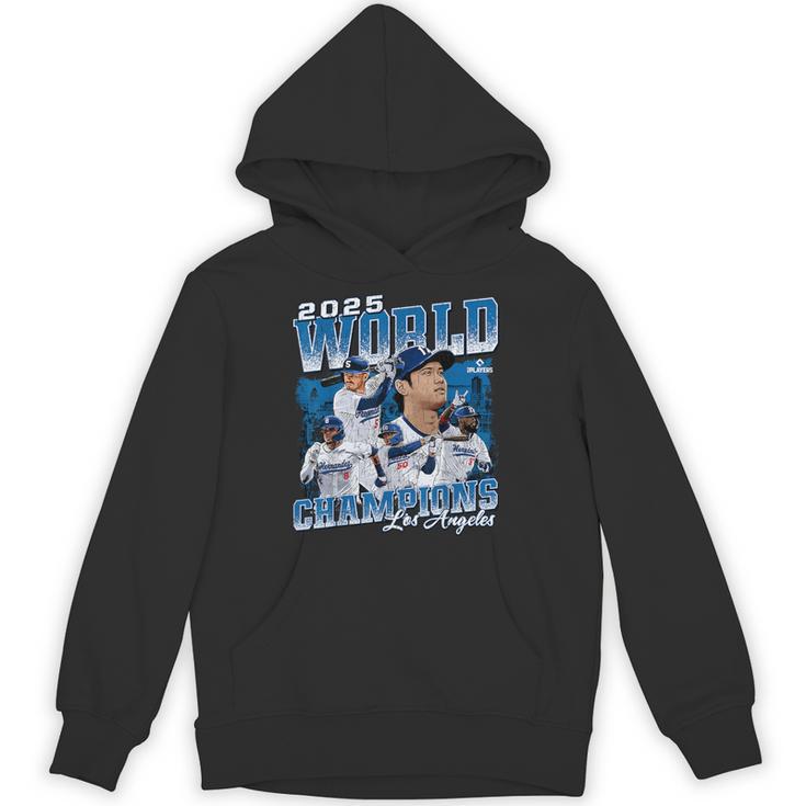 Shohei Ohtani 2025 Los Angeles Baseball Champions MLBPA Unisex Hoodie