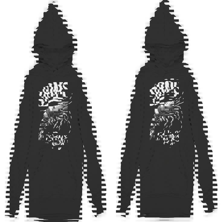 Shrimps Is Bugs Memeeafood Lovers ファン パーカー