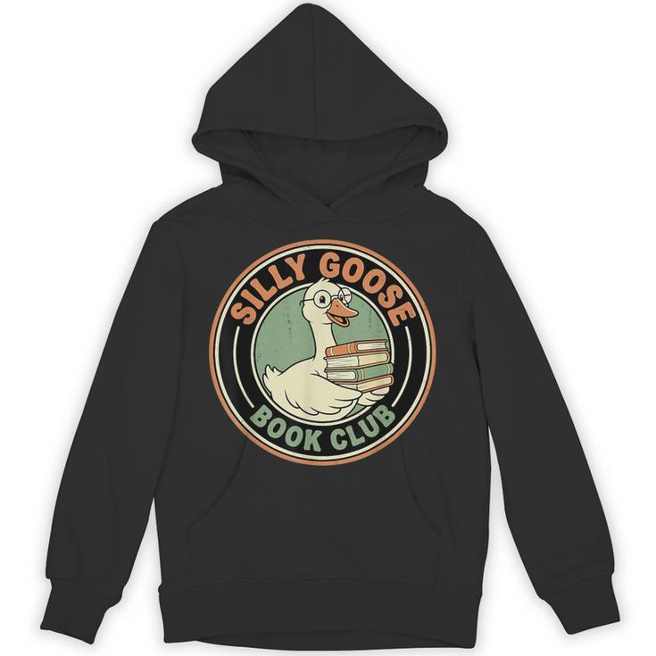 Silly Goose Book Club For Readers Bookish Unisex Hoodie