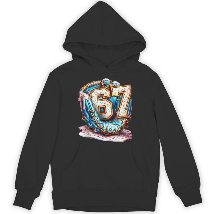 Six Seven Baseball Lifestyle 67 Meme Gen Alpha Slang Unisex Hoodie