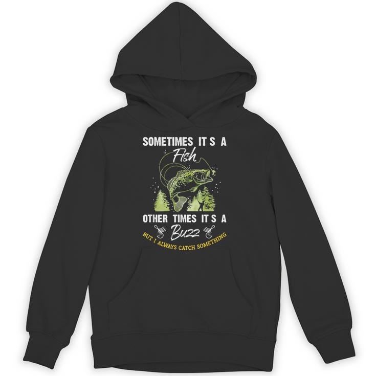 Sometimes Its A Fish Buzz Fishing Lover 漁師のギフト パーカー