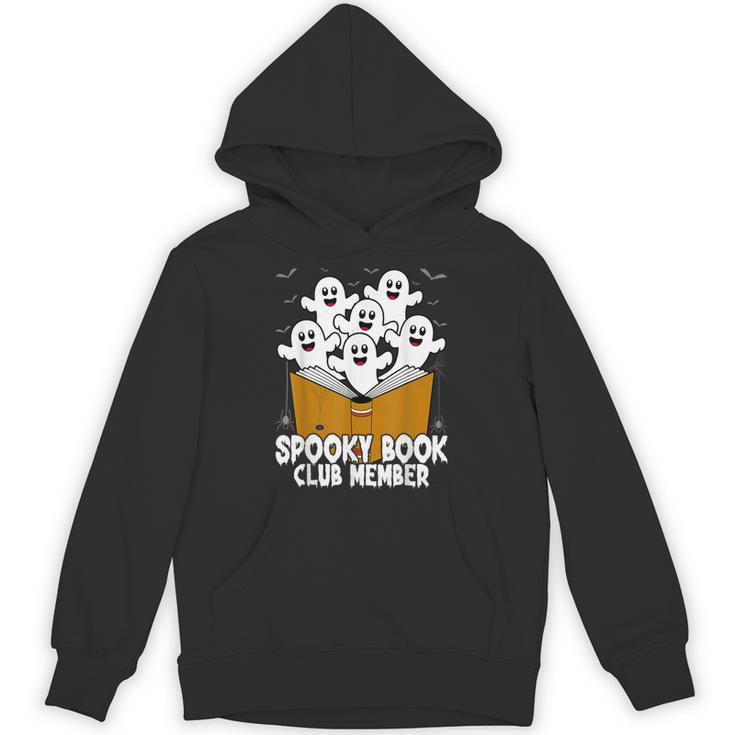Spooky Book Club Member Halloween Bookish Ghost Lover Unisex Hoodie