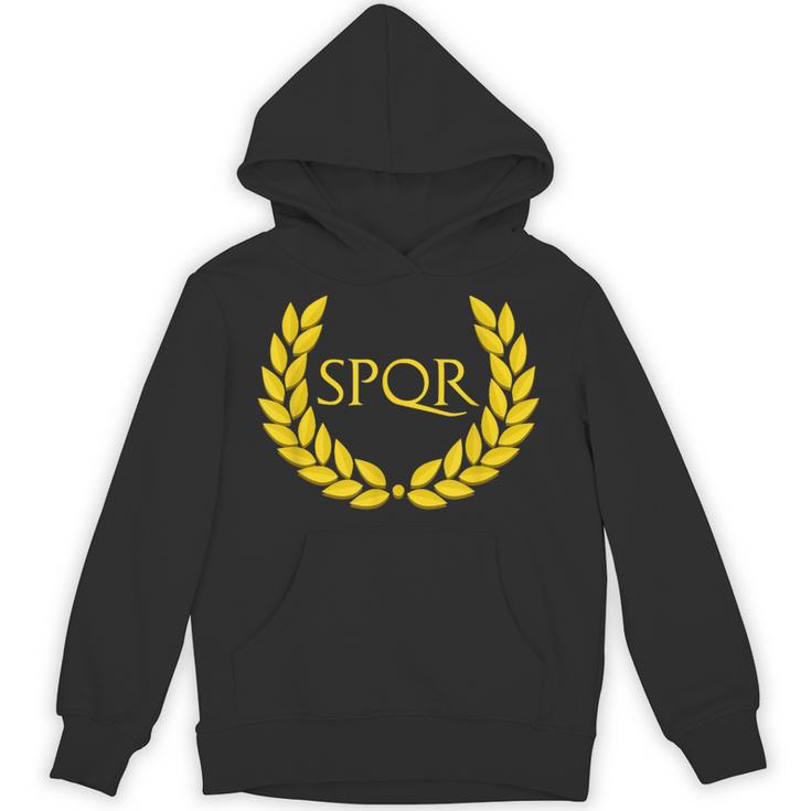 Spqrパープルローマ帝国 パーカー