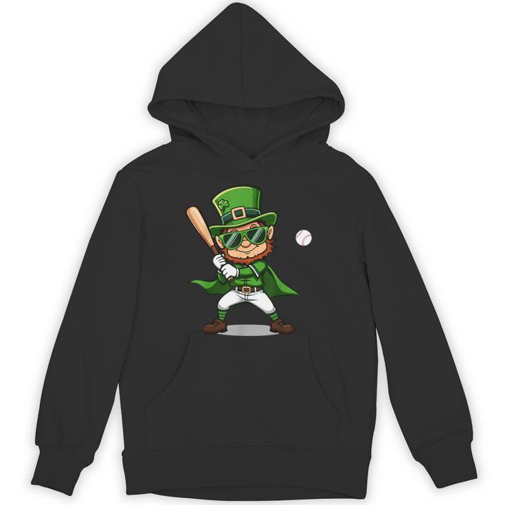 St Patrick’s Day Leprechaun Baseball Irish Graphic Unisex Hoodie