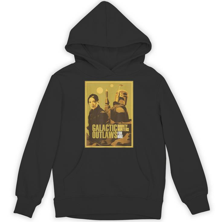Star Wars The Book Of Boba Fett Fennec Outlaws Poster Unisex Hoodie Star Wars The Book Of Boba Fett Fennec Outlaws Poster Unisex Hoodie