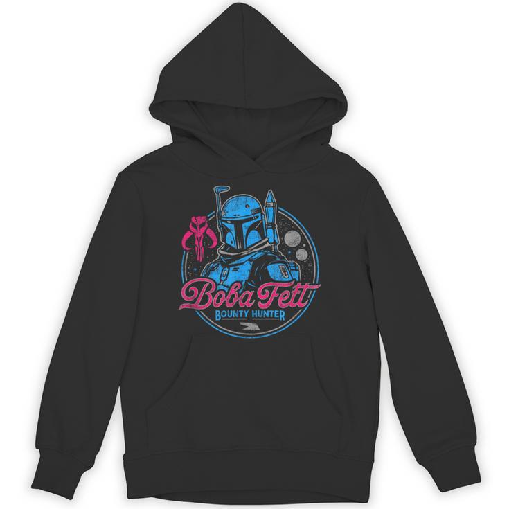 Star Wars The Book Of Boba Fett Neon Logo Unisex Hoodie